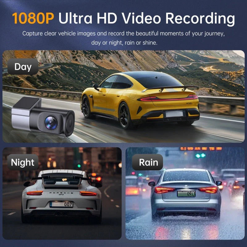 đ· FedĂ©lzeti kamera 1080P Full HD â Wi-Fi, ĂjjellĂĄtĂł & G-szenzor | AutĂłs kamera, baleseti bizonyĂtĂ©k đđđĄ
