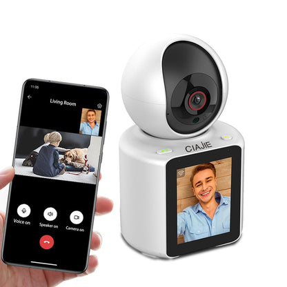 Ingyenes hívások SIM-kártya nélkül 🎉360°Smart biztonsági kamera 🤖 Intelligens kamerák hívásokhoz🔥🔥