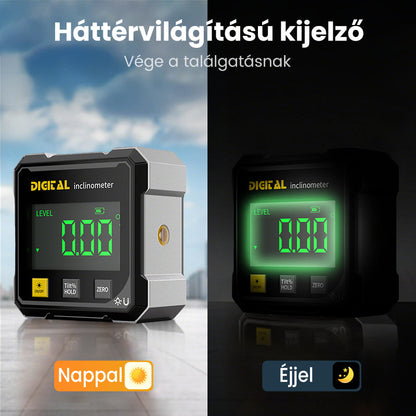 💥Időkorlátozott ajánlat💥 Négyoldalas mágneses digitális lézeres dőlésmérő