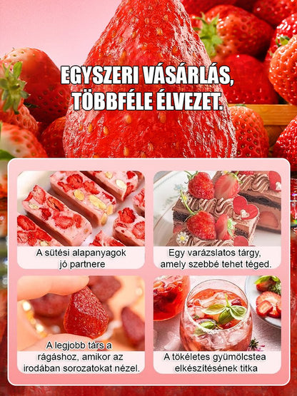 【Arany savanykás édes arány】Egész szem nagy eper aszalvány