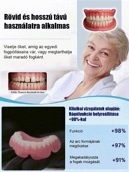 DIYCOS műfogsor díszítés színpadi smink