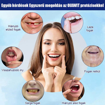 Fogászati kozmetikai műfog díszítő készlet