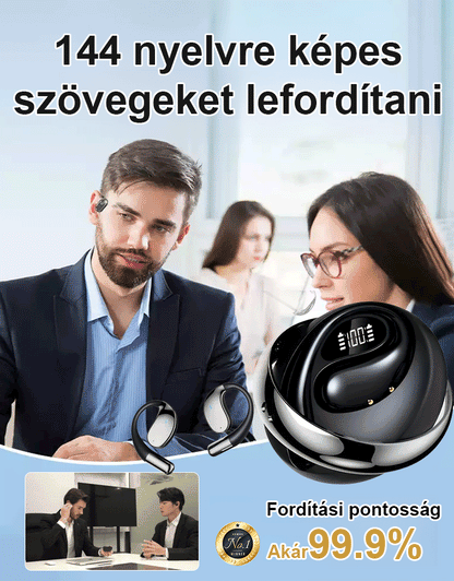 Intelligens AI fordító fülhallgató