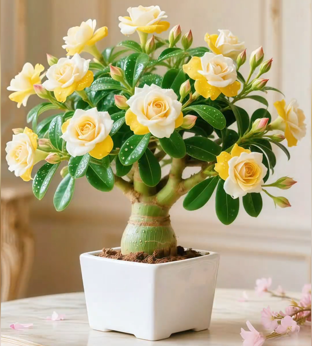 🌵 Sivatagi rózsa – egzotikus virágok, természetes szépség! 🌺✨