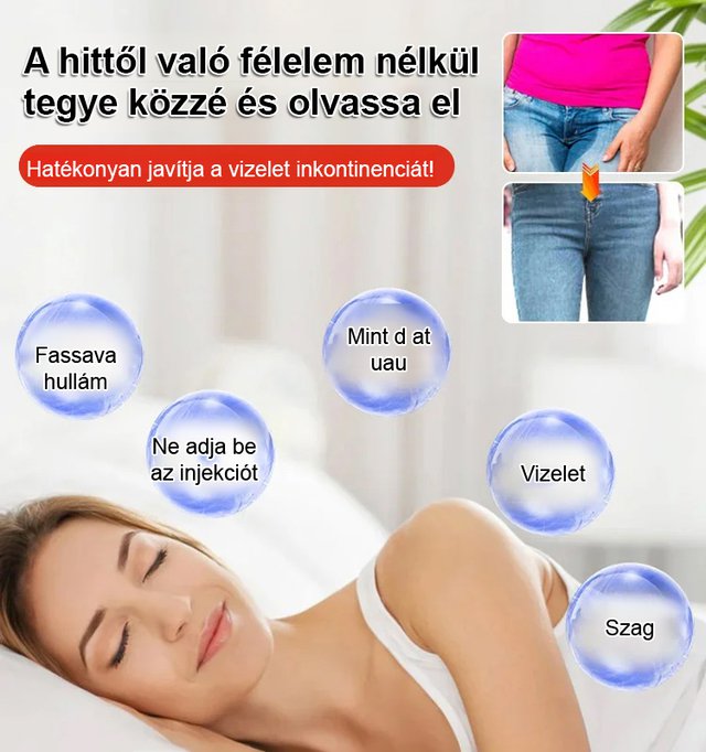 Vizeletinkontinencia akupunktúrás pont távoli infravörös terápiás tapasz