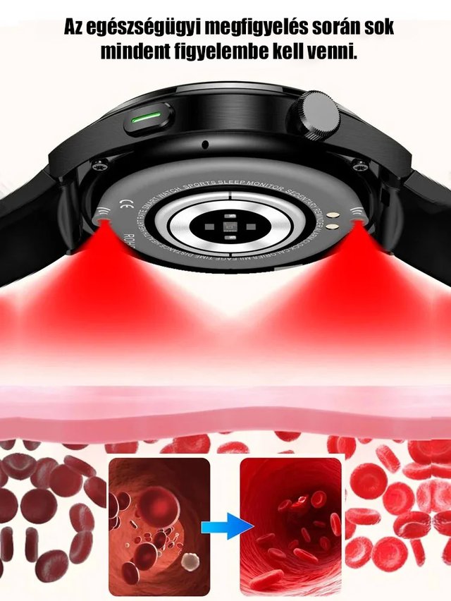 WATCH 4 Pro Űrkutatás kerek képernyős okosóra