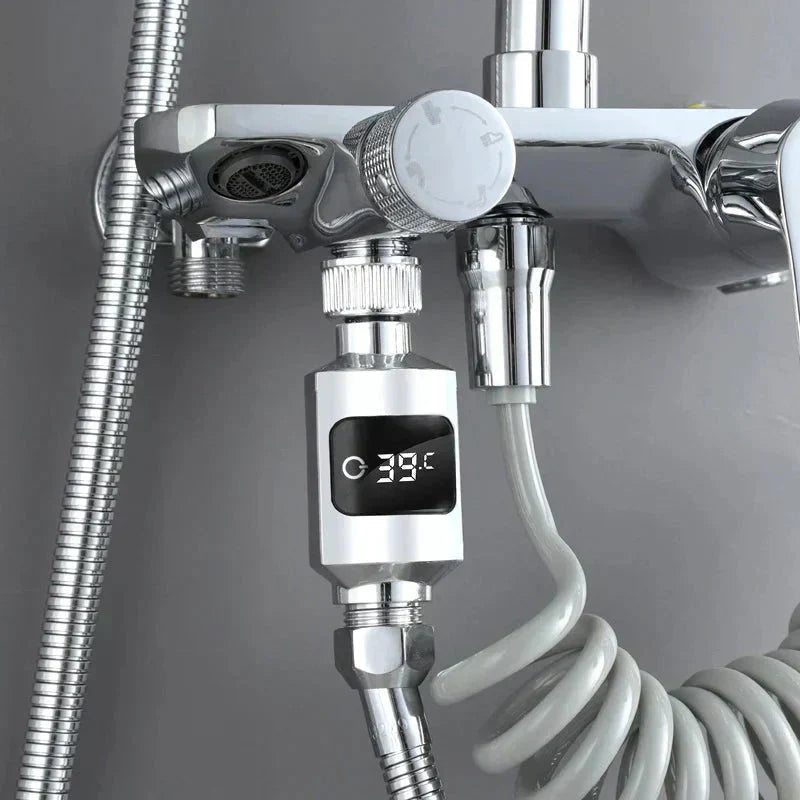 🚿🌡️ Zuhany hőmérő - Alkalmas időseknek és babaváróknak 👶💕