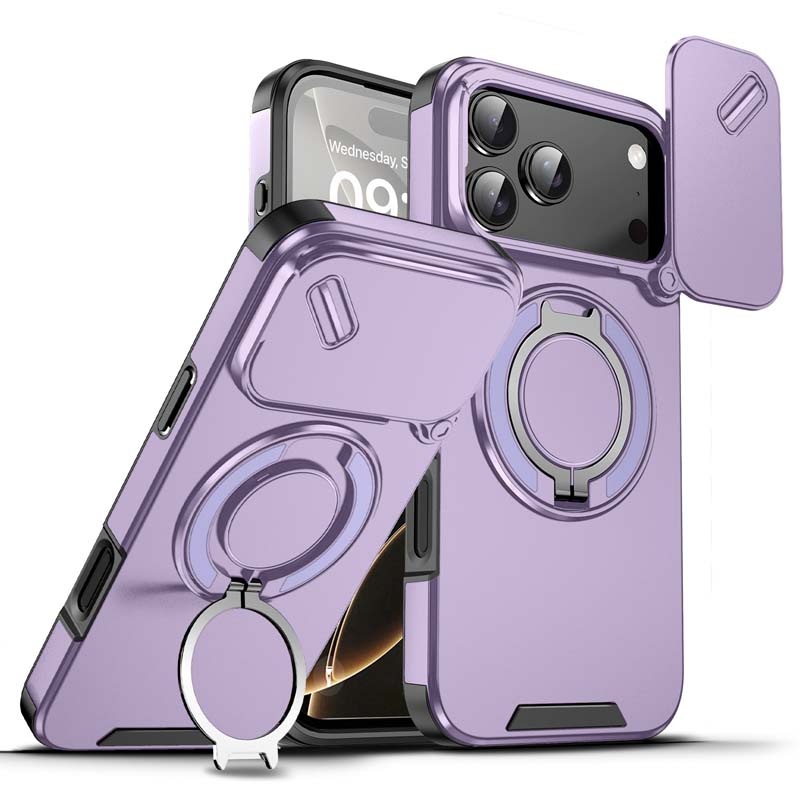 🔥Mágneses telefontok gyűrűs állvánnyal iPhone-hoz✨